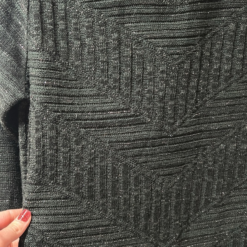 CJ Banks Shimmer Sweater - Picture 2 of 4